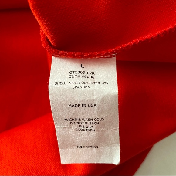 Red • Bell Sleeve Blouse - Picture 4 of 7